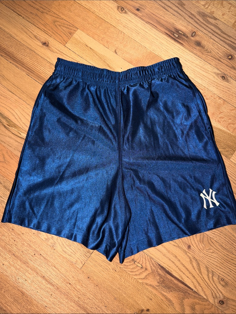 Boys' Navy Athletic Yankee Shorts Size XL